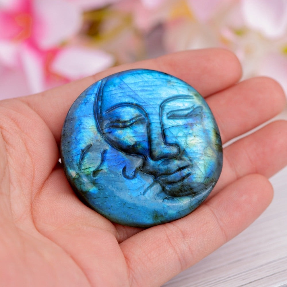 Sun And Moon Connection Labradorite Stone