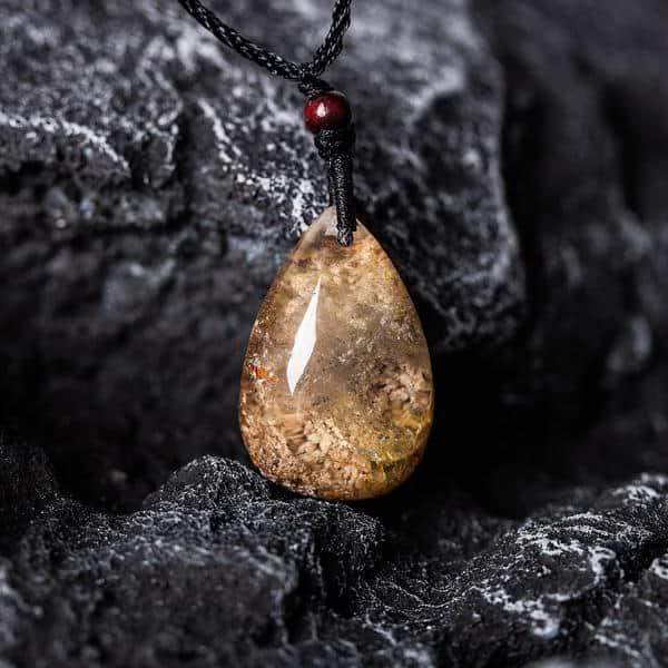 Nature Phantom Quartz Necklace