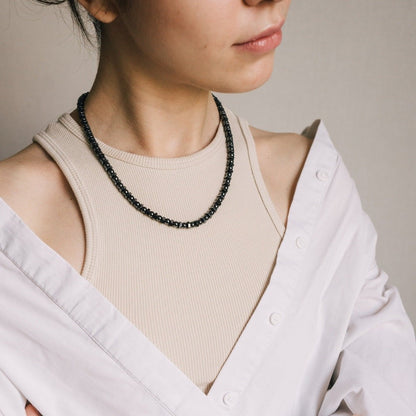 Magnetic Hematite Beaded Energy Necklace