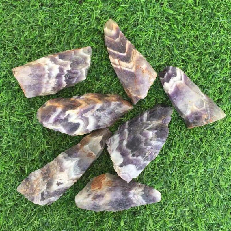 Chevron Amethyst Natural Point