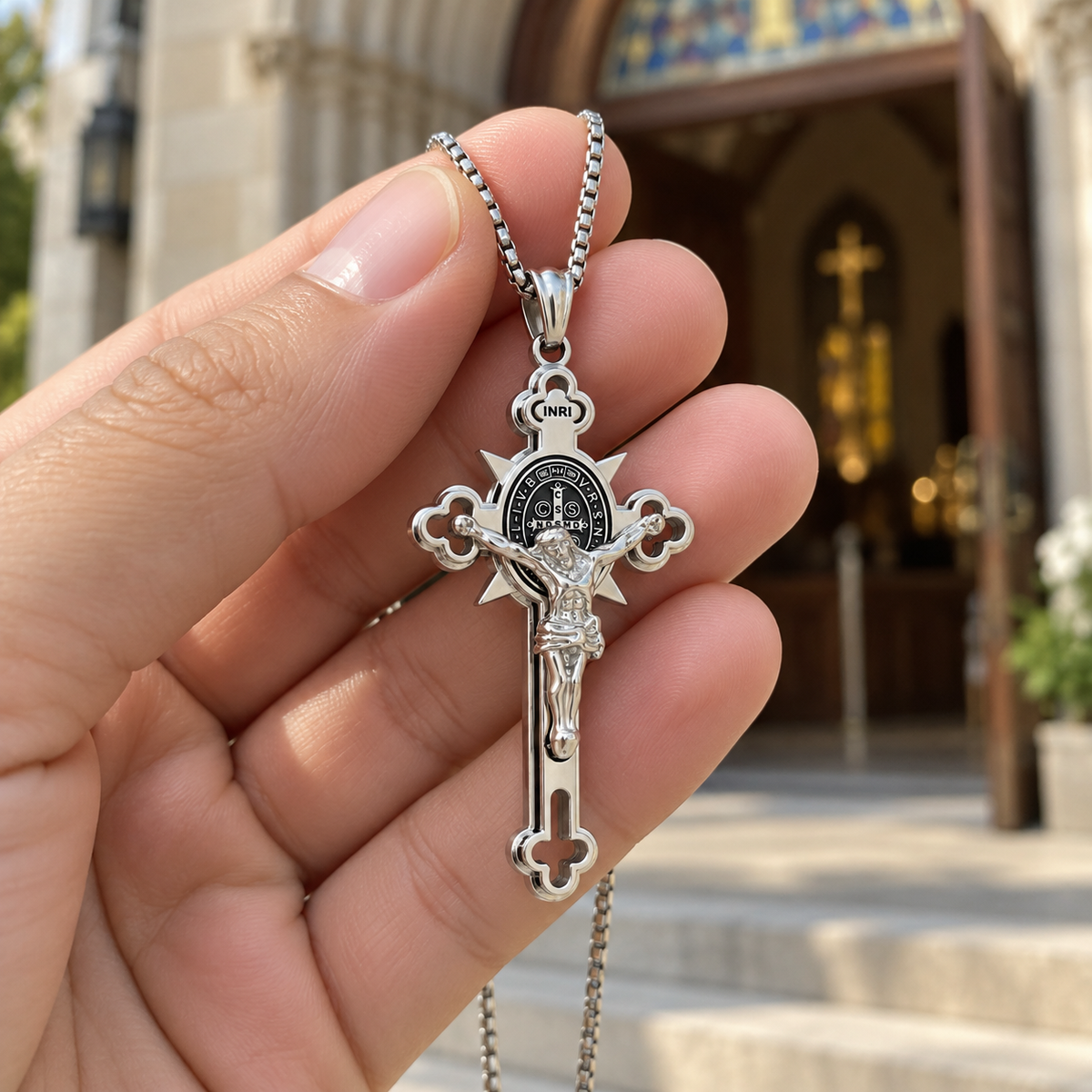 Keep Your Loved Ones Close, Even When You Can't Be — St. Benedict Cross