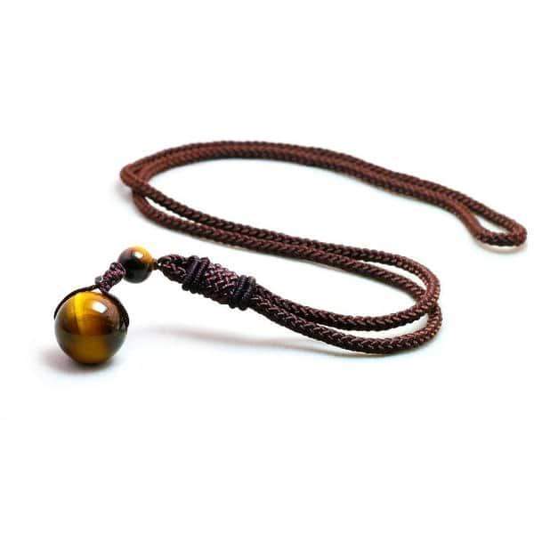 Tiger's Eye Stone Necklace