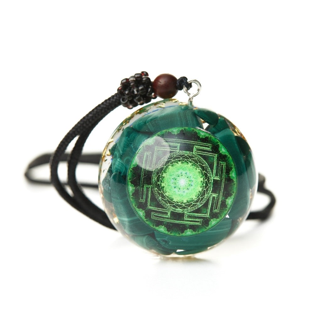 Orgonite Protection Necklace â€?Talisman to Purify & Shield Your Energy
