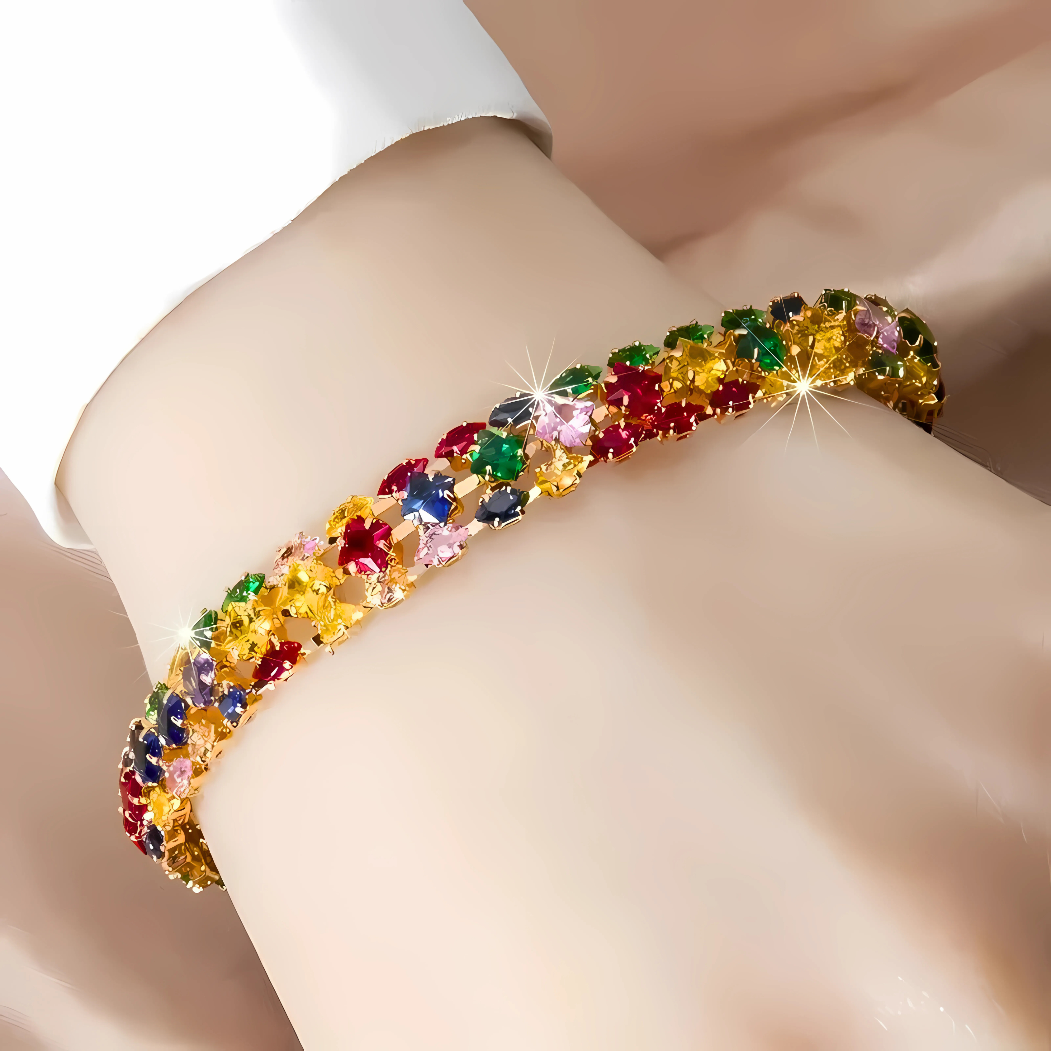 Rainbow Dreams Tennis Bracelet