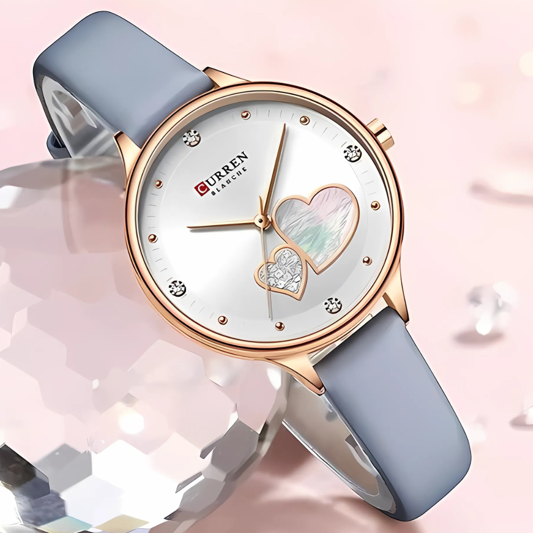 'Time for Romance' Heart Dial Watch