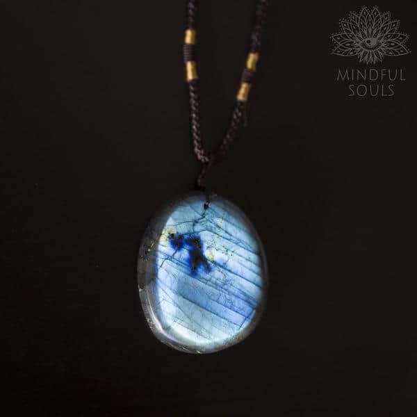 Empowering Labradorite Crystal Necklace