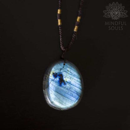 Empowering Labradorite Crystal Necklace