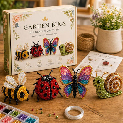 🧵✨ Tiny 3D Beaded Animal DIY Kit