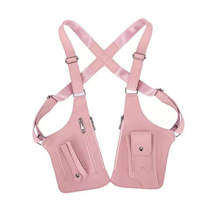 Premium Leather Adjustable Underarm Shoulder Bag for Men & Women