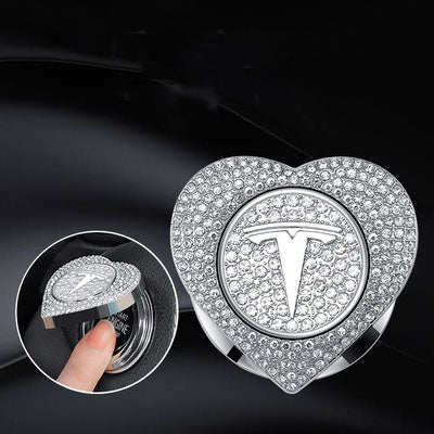 🔥49% OFF🔥Heart-shaped Diamond-studded One-button Start Protective Case