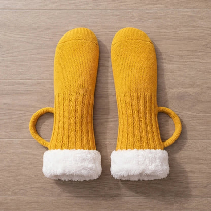 Atropos™ BrewBoot Mug Socks – Soft Warmth for Every Brew