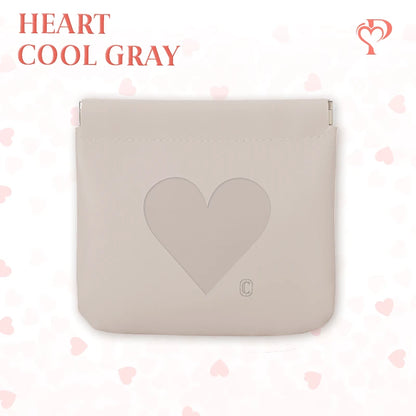 Pouchic - Personalized Snap Closure Leather Organizer Pouch