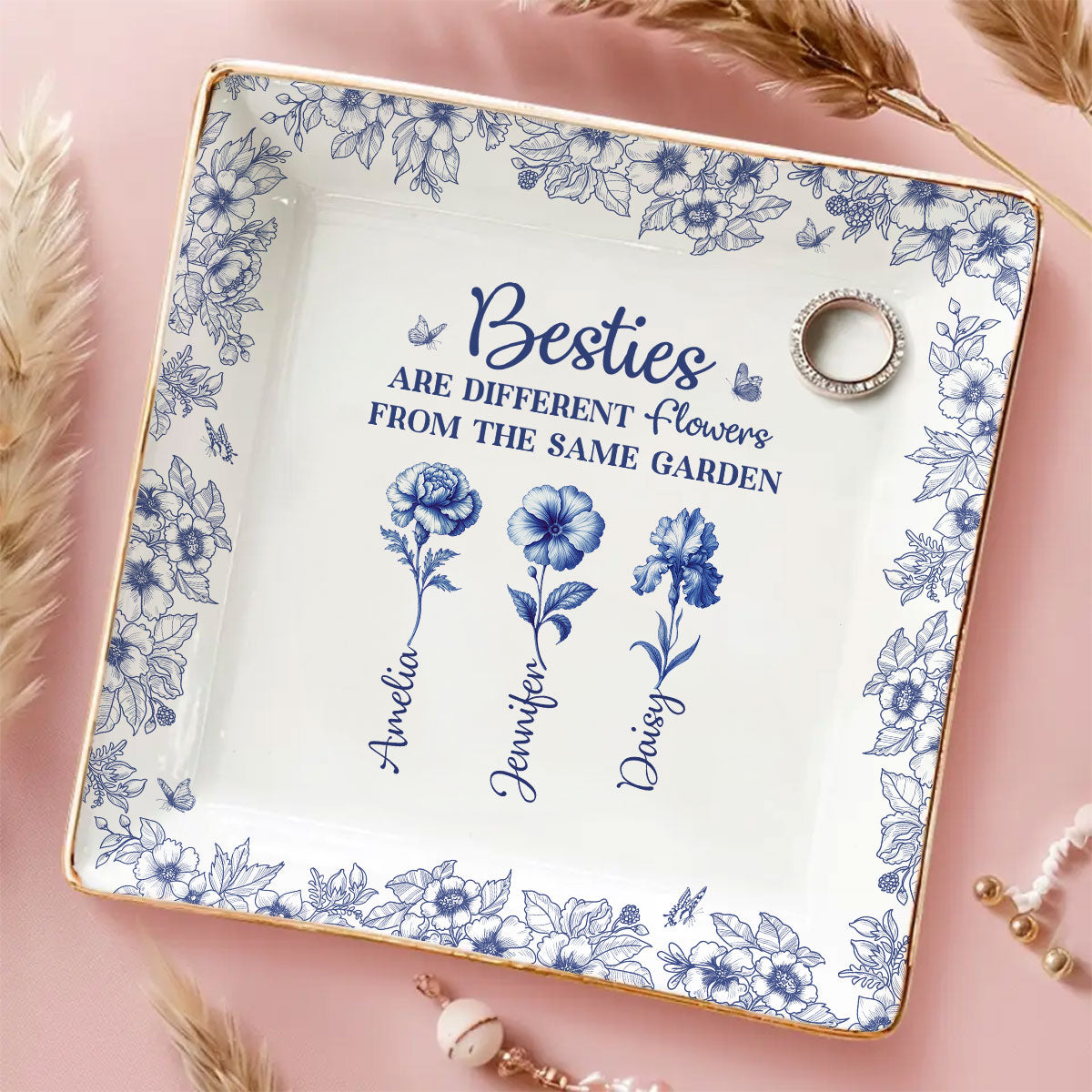 The Same Garden - Personalized Custom Jewelry Dish