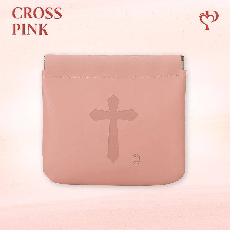 Pouchic - Personalized Snap Closure Leather Organizer Pouch
