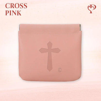 Pouchic - Personalized Snap Closure Leather Organizer Pouch