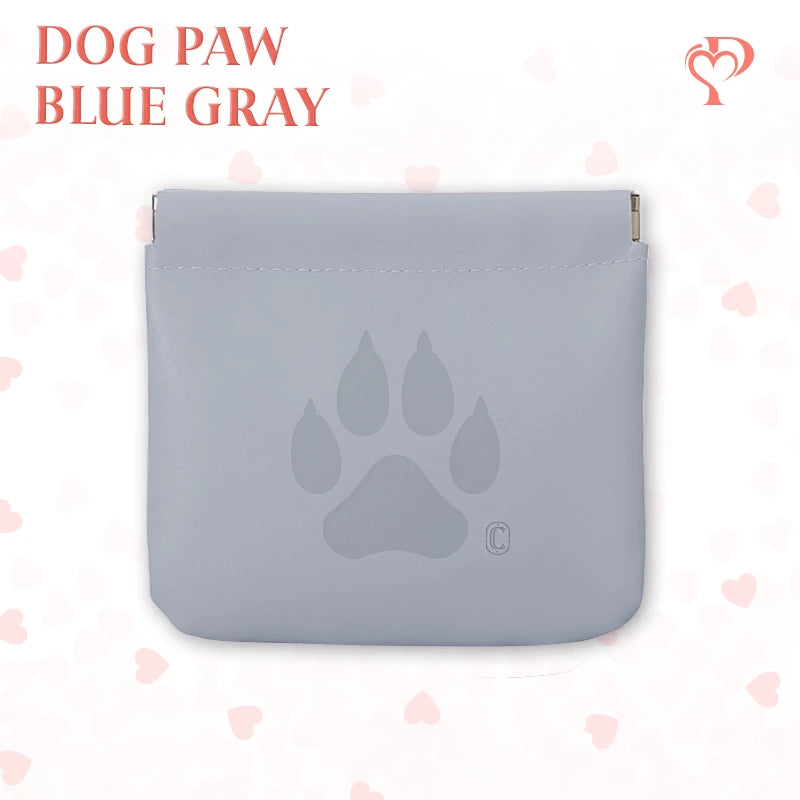 Pouchic - Personalized Snap Closure Leather Organizer Pouch
