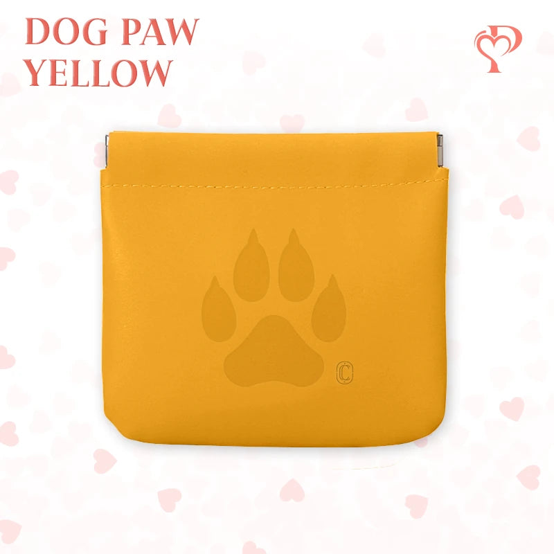 Pouchic - Personalized Snap Closure Leather Organizer Pouch