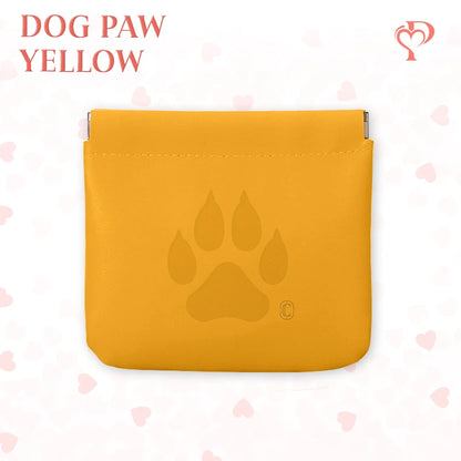 Pouchic - Personalized Snap Closure Leather Organizer Pouch