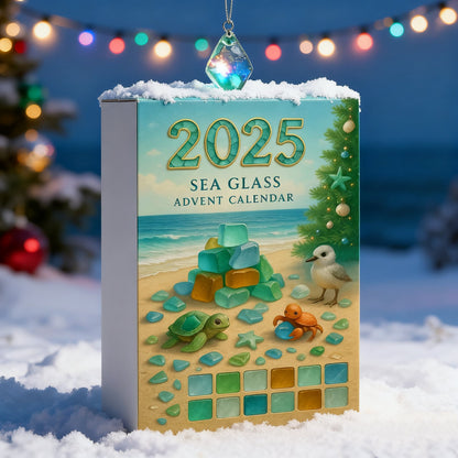 🌊🎄2D Acrylic Christmas Tree Countdown Calendar