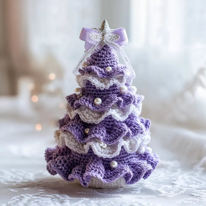 🎉BUY 3 GET 1 FREE🎄DIY Crochet Christmas Tree Kit – ✨Handmade Holiday Decoration Set