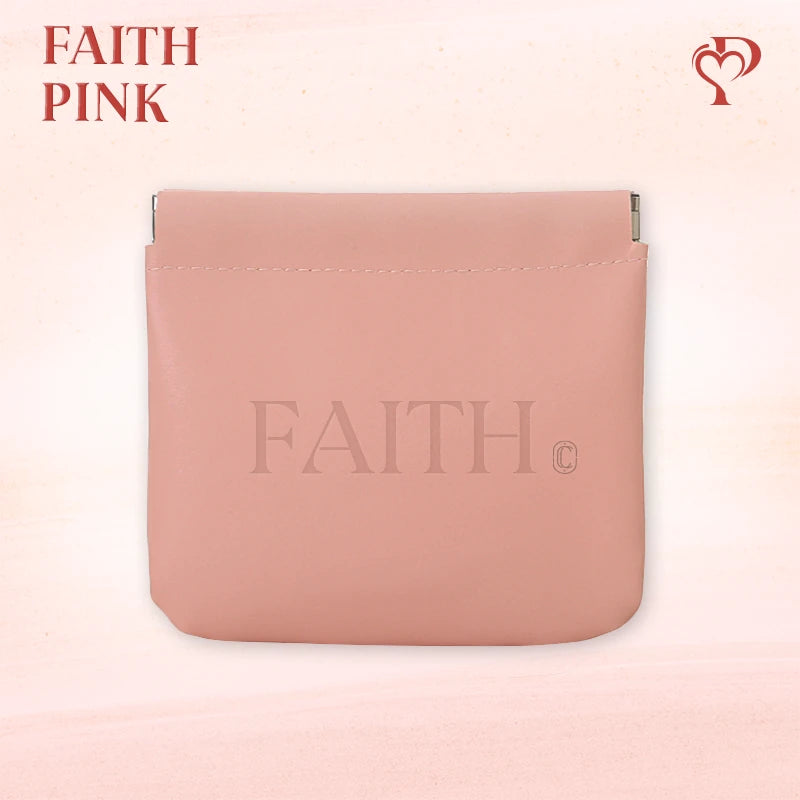Pouchic - Personalized Snap Closure Leather Organizer Pouch