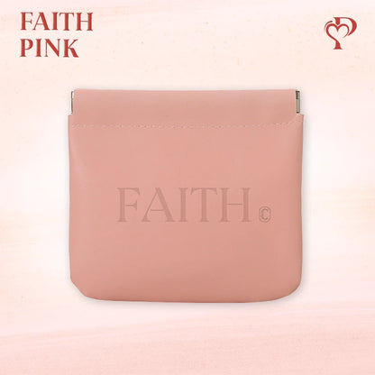 Pouchic - Personalized Snap Closure Leather Organizer Pouch