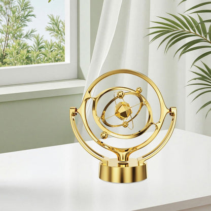 Kinetic Orbital Motion Sphere – Electronic Desktop Sculpture