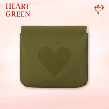 Pouchic - Personalized Snap Closure Leather Organizer Pouch