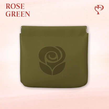 Pouchic - Personalized Snap Closure Leather Organizer Pouch