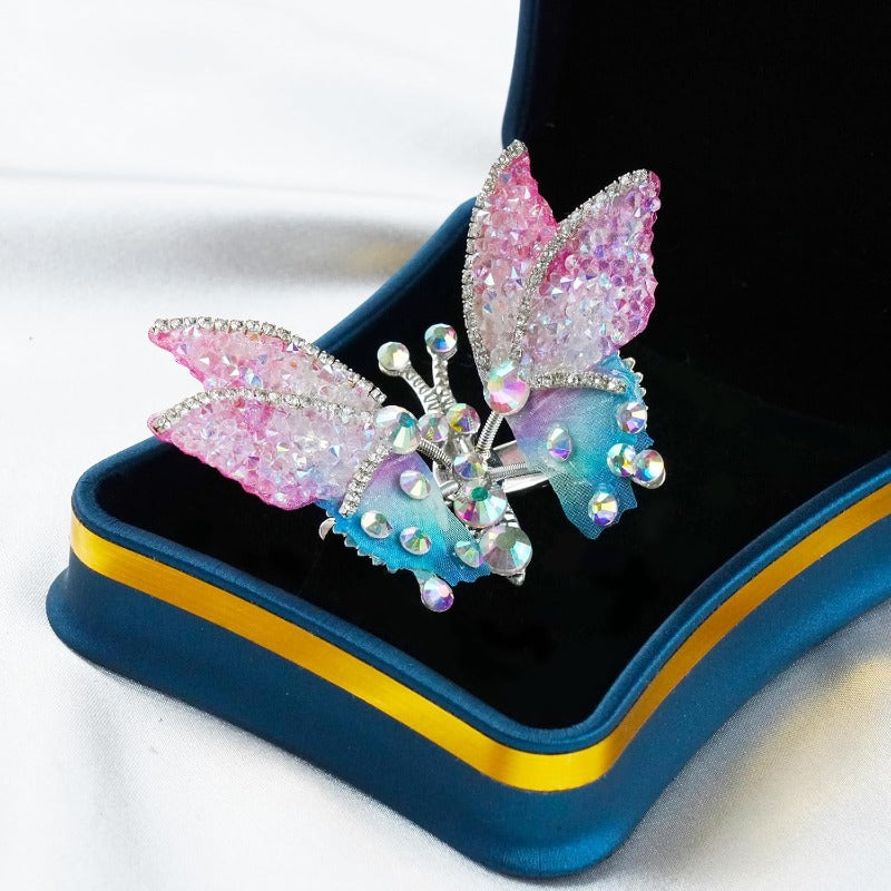 Butterfly Wing Hair Clips