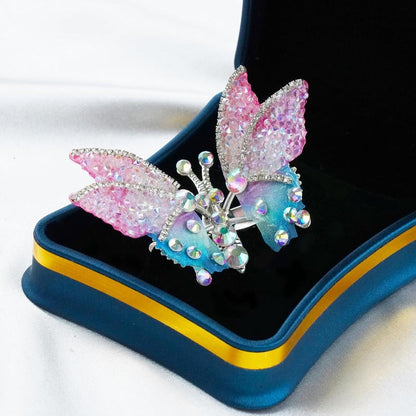 Butterfly Wing Hair Clips