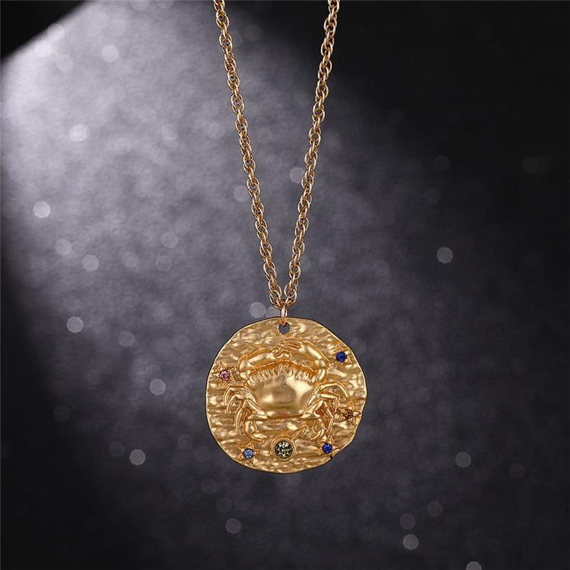 Zodiac Medallion Necklace