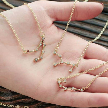 Zodiac Constellation Necklace