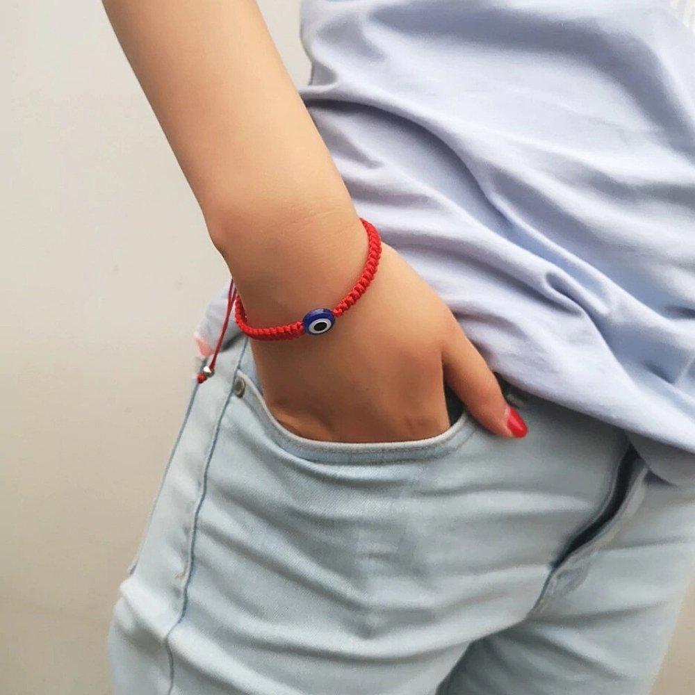 Classic Red String Evil Eye Bracelet