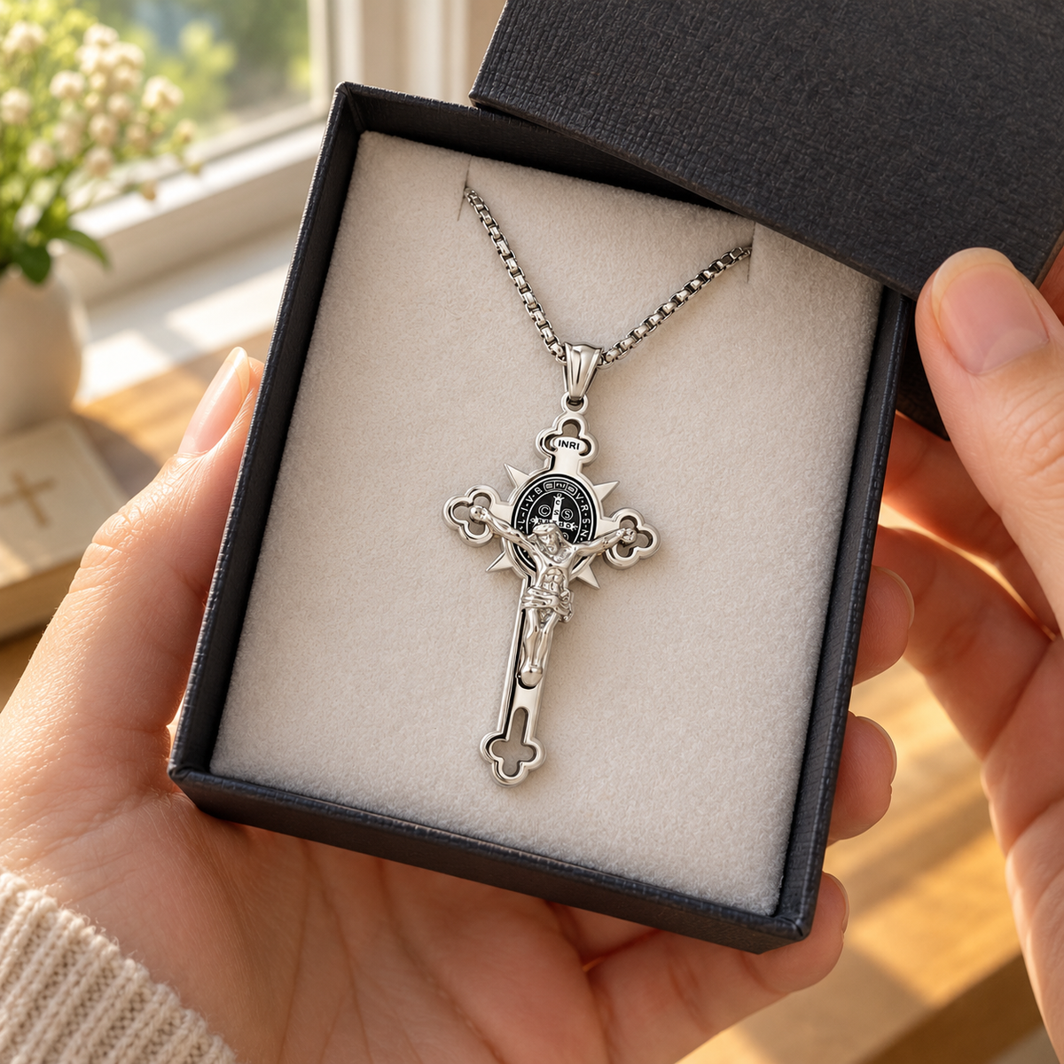 Keep Your Loved Ones Close, Even When You Can't Be — St. Benedict Cross