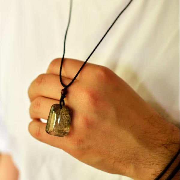 Nature Phantom Quartz Necklace