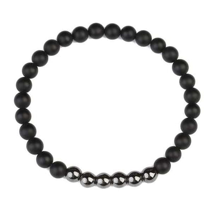 Balancing Hematite & Agate Bracelet Set