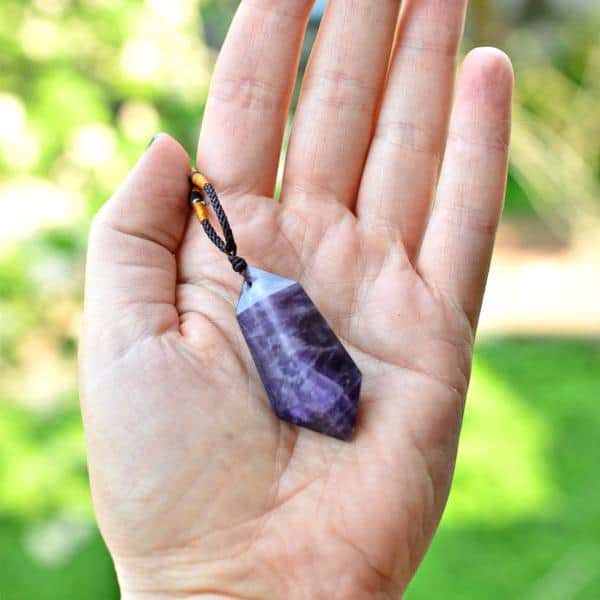Amethyst Crystal Necklace