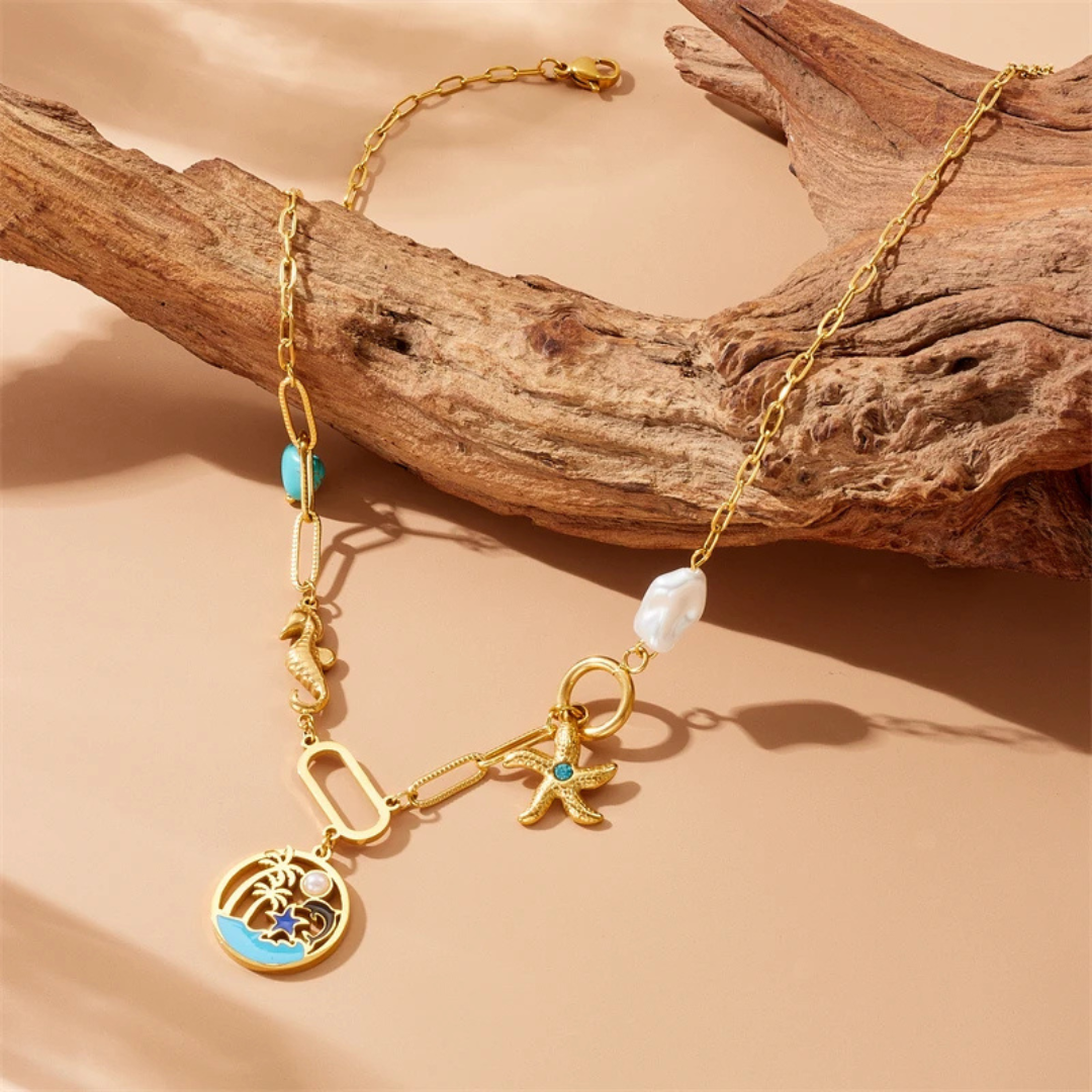 Seaside Story Charm Necklace