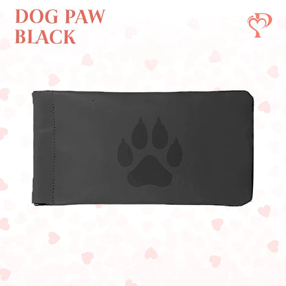 Pouchic - Personalized Snap Closure Leather Organizer Pouch