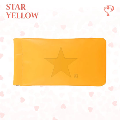 Pouchic - Personalized Snap Closure Leather Organizer Pouch
