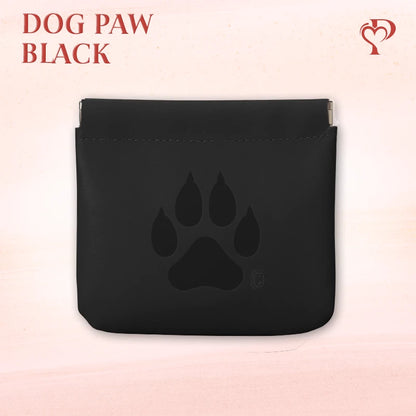 Pouchic - Personalized Snap Closure Leather Organizer Pouch