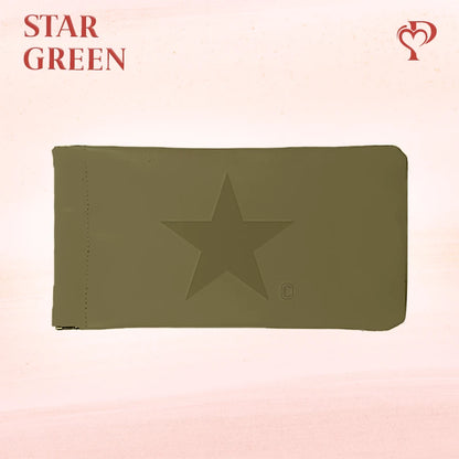 Pouchic - Personalized Snap Closure Leather Organizer Pouch