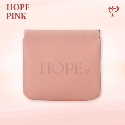 Pouchic - Personalized Snap Closure Leather Organizer Pouch