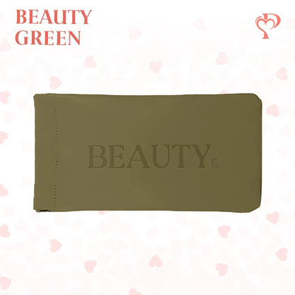 Pouchic - Personalized Snap Closure Leather Organizer Pouch