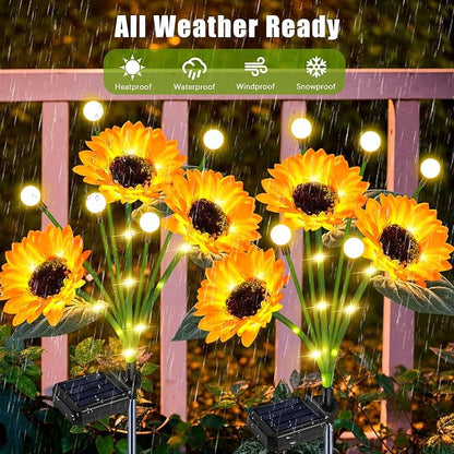 🌻Factory Direct Sales 49% Off - 🌞Solar LED Sunflower Garden Lights-29.6inch/74cm