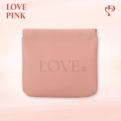 Pouchic - Personalized Snap Closure Leather Organizer Pouch