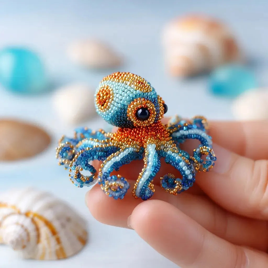 🔥Hot Sale 49% Off🔥Octopus Bead Embroidery Kit