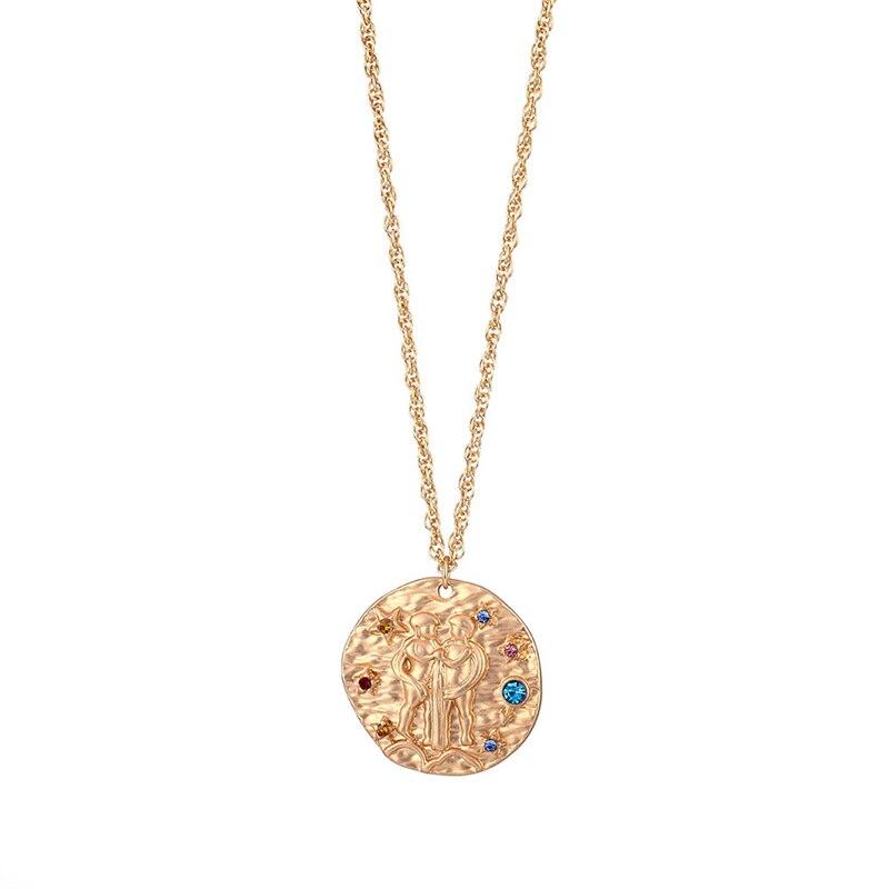 Zodiac Medallion Necklace