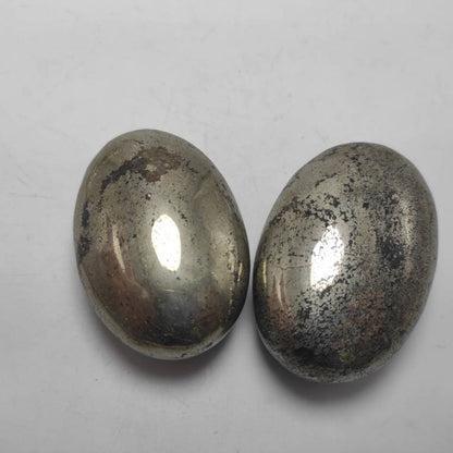 Pyrite Palm Stone